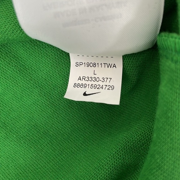 Men's Nike Green Oregon Ducks Vault SJY Club Cotton Hoodie Long Sleeve Shirt - Picture 16 of 16